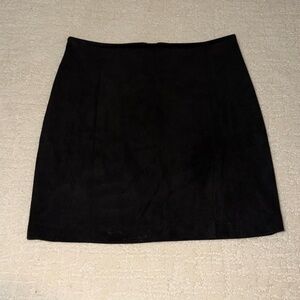 Forever 21 Sleek Black Mini Skirt